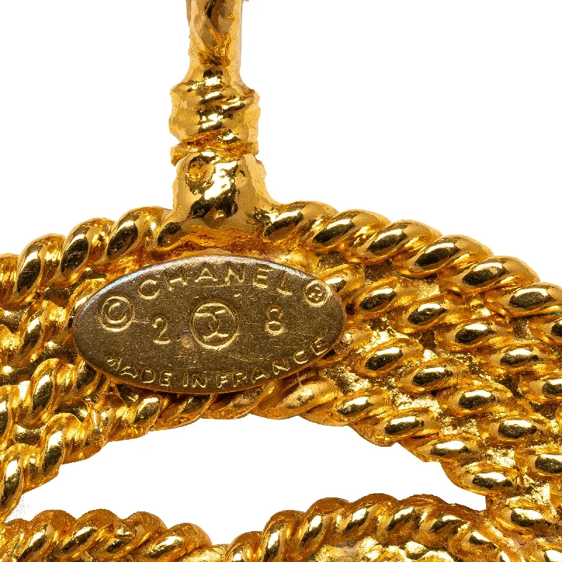 Chanel CC Round Pendant Necklace (SHG-lDIfMU)