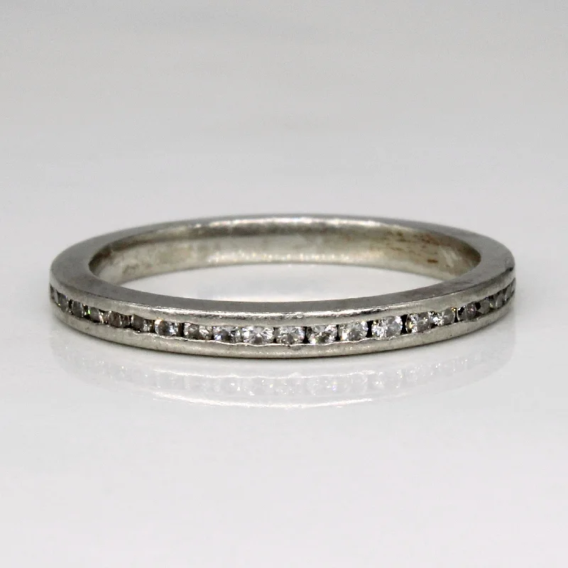 Shop Trending Jewelry With Exclusive Savings Channel Set Diamond Eternity Ring | 0.37ctw | SZ 5.25 |