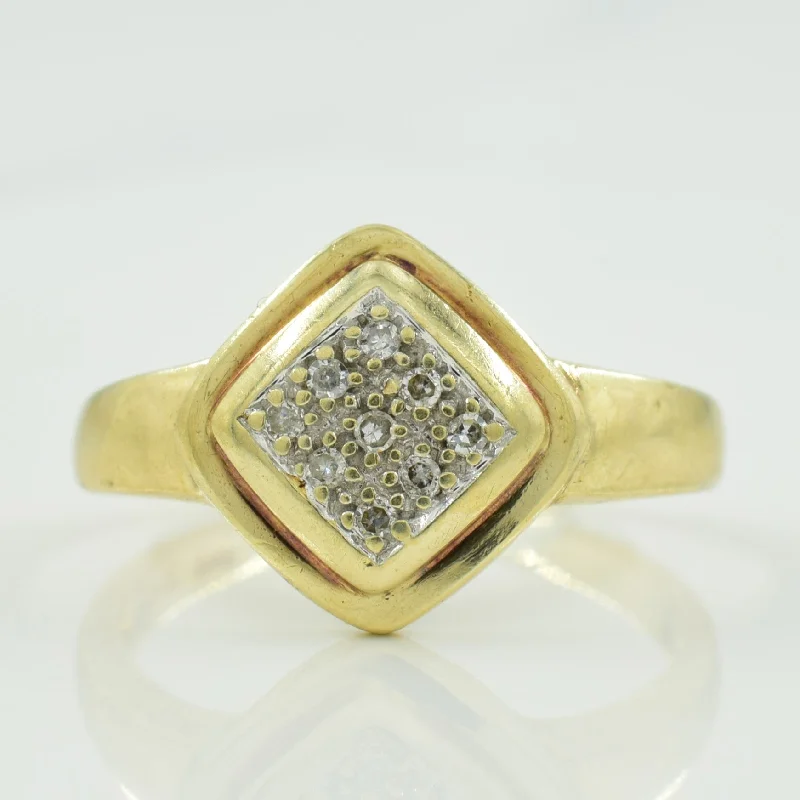 Luxury Jewelry Clearance – Shop Premium Styles Now Cluster Diamond Ring | 0.05ctw | SZ 7 |