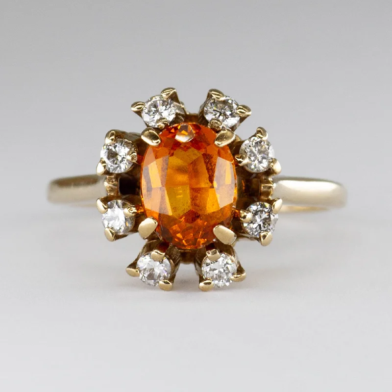 Limited-Time Offer On Premium Jewelry Collections Synthetic Yellow Sapphire & Diamond Halo Cocktail Ring | 1.4ctw, 0.03ctw | SZ 7 | Limited-Time Offer On Premium Jewelry Collections Synthetic Yellow Sapphire & Diamond Halo Cocktail Ring | 1.4ctw, 0.03ctw | SZ 7 |