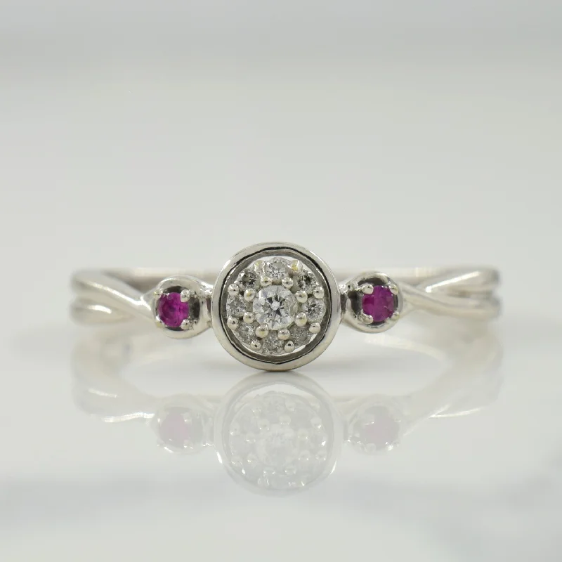 Luxury Jewelry Without The Luxury Price Tag Diamond & Sapphire Ring | 0.08ctw, 0.04ctw | SZ 7.75 |