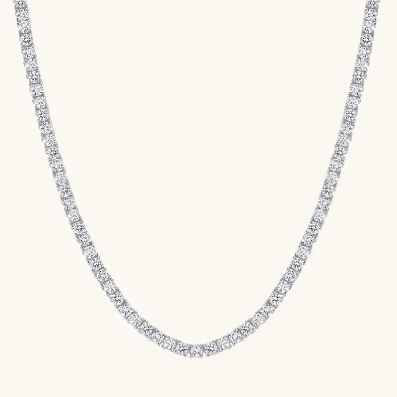 Celebrate Every Occasion With Sparkling Savings Natural Diamond Tennis Necklace
