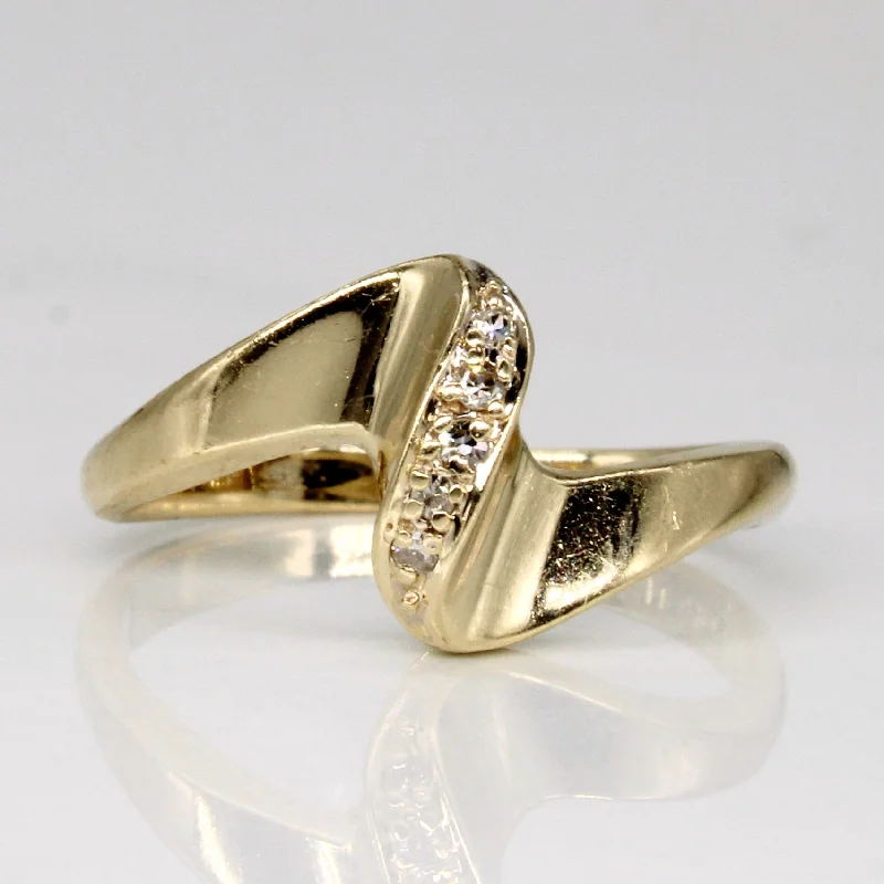 Elegant Jewelry, Exclusive Prices – Shop Now Diamond Waterfall Ring | 0.03ctw | SZ 6.25 | Elegant Jewelry, Exclusive Prices – Shop Now Diamond Waterfall Ring | 0.03ctw | SZ 6.25 |