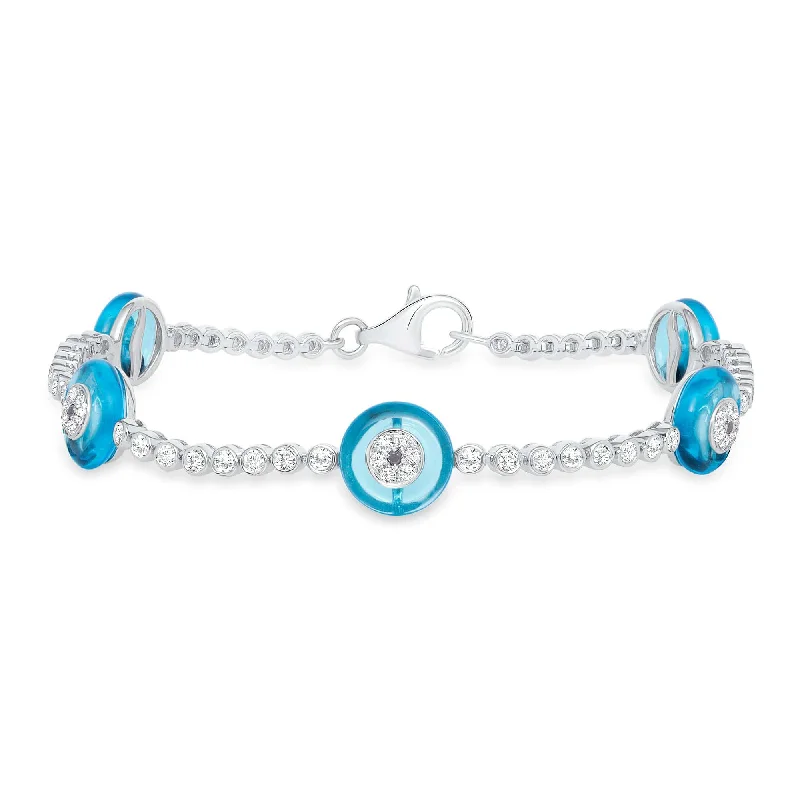 Grab Your Favorite Jewelry At The Lowest Prices Evil Eye Tennis Bracelet