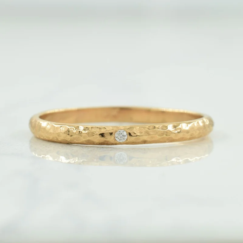 Best Jewelry Sale – Shop Exclusive Designs Now Flush Set Diamond Ring | 0.01ct | SZ 7.25 |