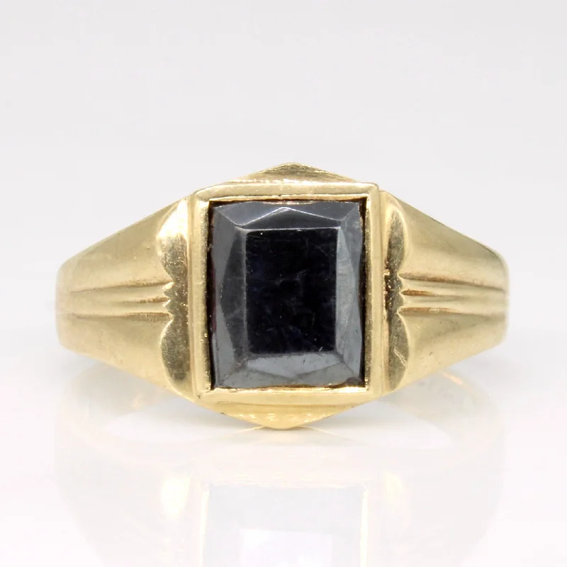 Shop Jewelry That Shines Without The High Price Hematite Cocktail Ring | 1.35ct | SZ 6.25 |