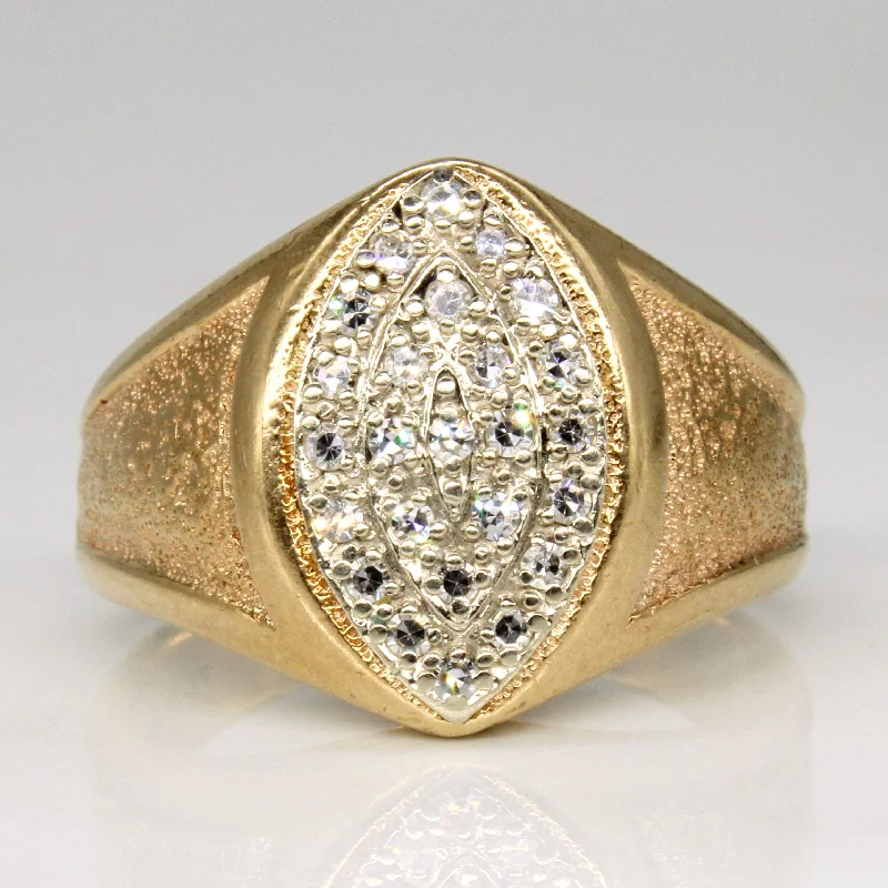 Limited-Time Offer On Premium Jewelry Collections Pave Set Diamond Ring | 0.25ctw | SZ 9.75 |