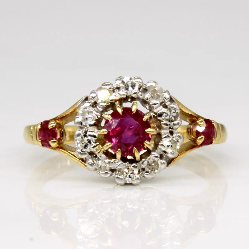 Personalized Jewelry Sale – Unique Pieces At Great Prices Ruby & Diamond Ring | 0.44ctw, 0.10ctw | SZ 5.25 |