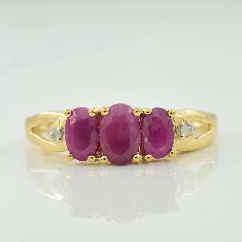 Elegant Jewelry At Unbeatable Prices – Shop Today Ruby & Diamond Ring | 1.00ctw, 0.01ctw | SZ 7 |