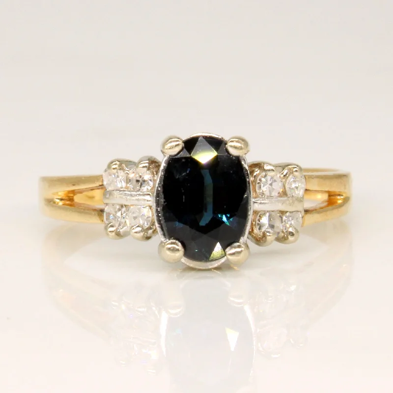 Elegant Necklaces And Bracelets At Limited-Time Offers Sapphire & Diamond Ring | 0.75ct, 0.10ctw | SZ 5.75 |
