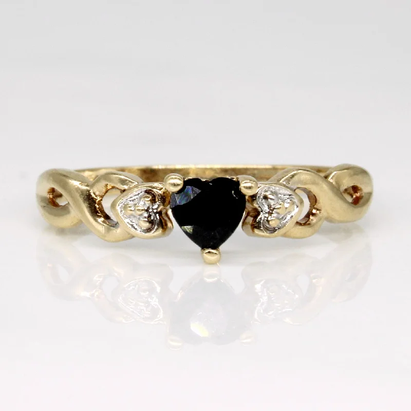 Limited-Time Jewelry Discounts – Shine Without The Splurge Sapphire Heart Ring | 0.33ct | SZ 6.75 |