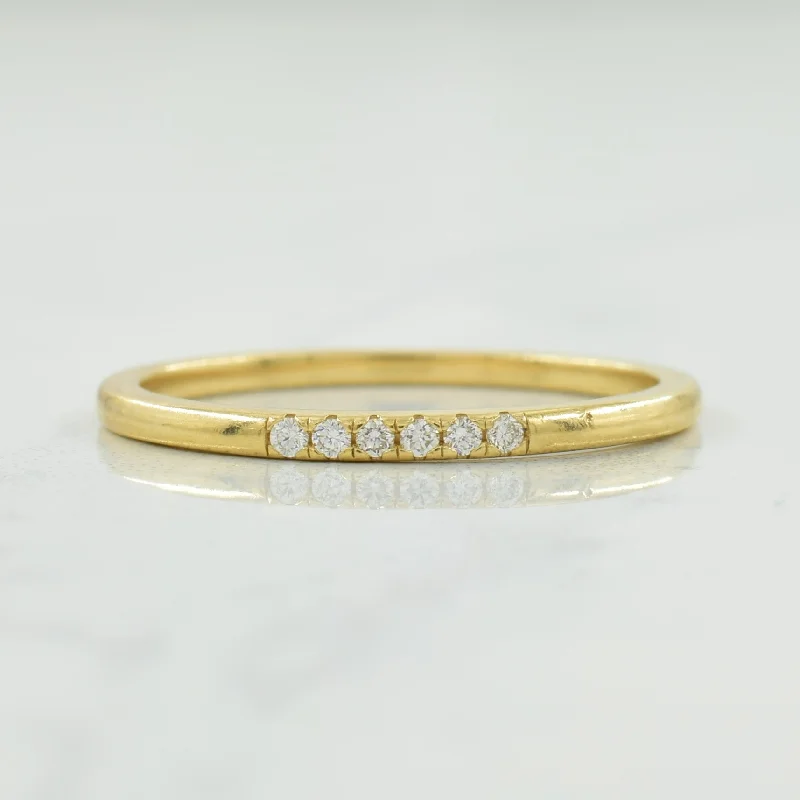 Limited-Time Offer On Premium Jewelry Collections Six Stone Diamond Ring | 0.06ctw | SZ 7 |