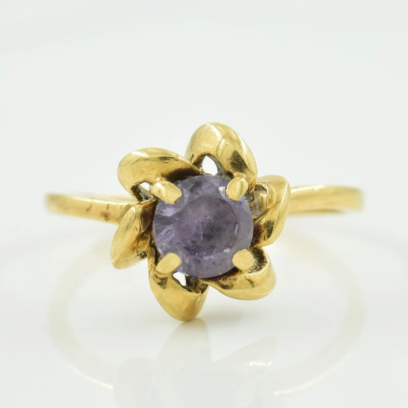 Best Jewelry Sale Prices – Limited-Time Offer Synthetic Color Change Sapphire Ring | 0.60ct | SZ 6.25 |