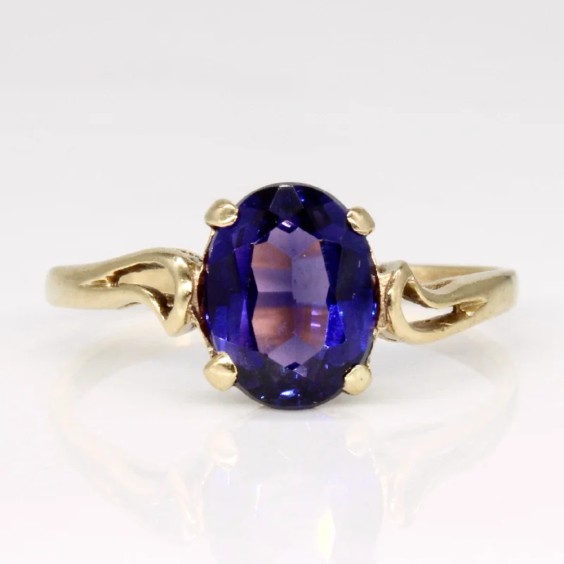 Limited-Time Jewelry Sale – Don't Miss These Deals Synthetic Sapphire Ring | 1.65ct | SZ 5.25 |