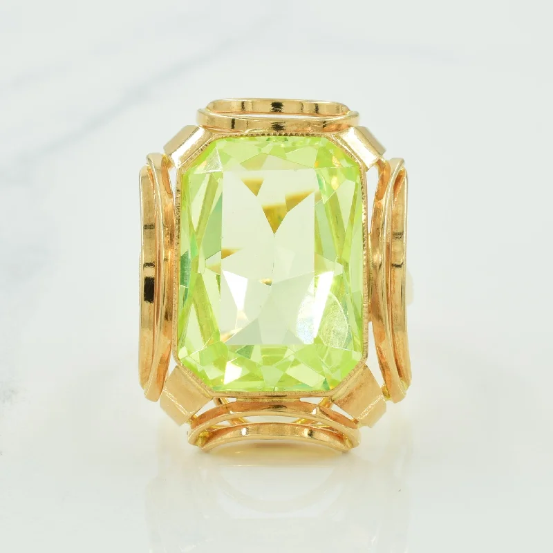 Buy More, Save More On Stunning Jewelry Pieces Synthetic Spinel Cocktail Ring | 21.00ct | SZ 6.75 |