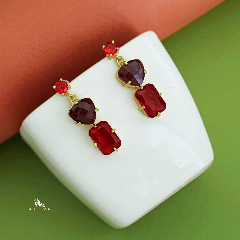 Your Perfect Accessory Now At The Best Price Ahaana Tri Stone Claw Earring