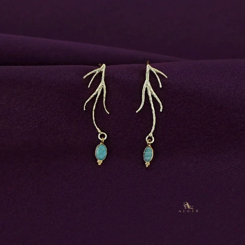 Seasonal Jewelry Deals – Elevate Your Style Angara Glossy Branchy Root Earring