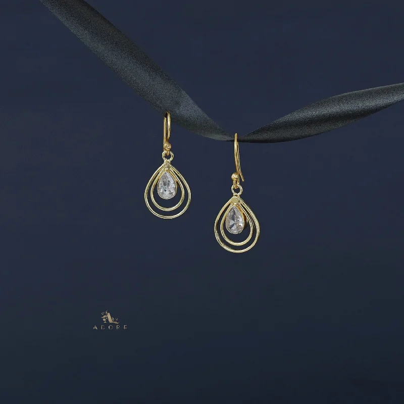 Premium Jewelry Now Available At Special Discounts Golden Twin Layer Glossy Drop
