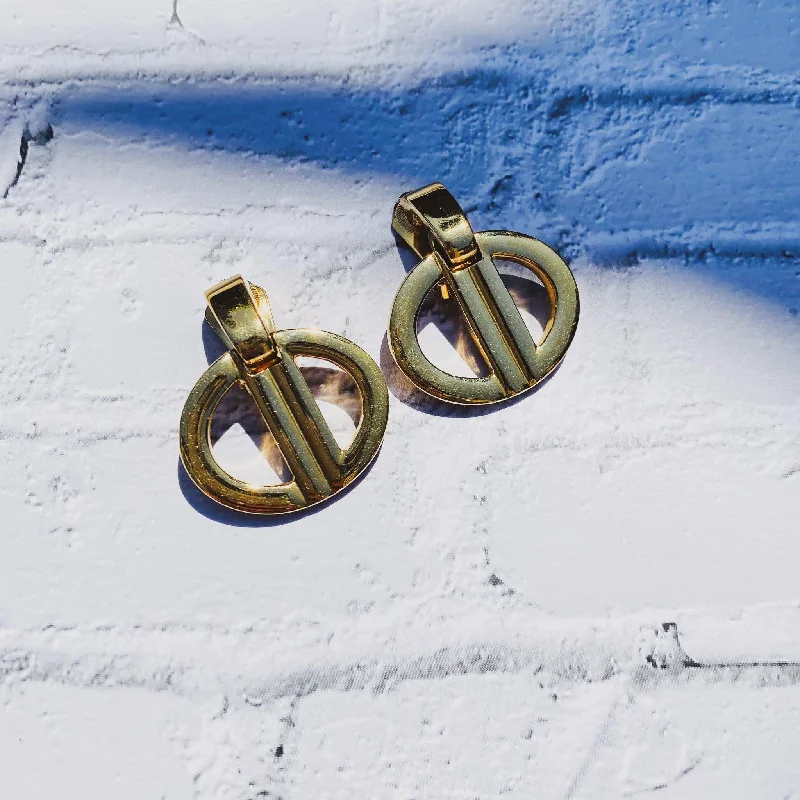 Fashion-Forward Jewelry At Incredible Prices CHRISTIAN DIOR Vintage Earrings Clip On 1980s