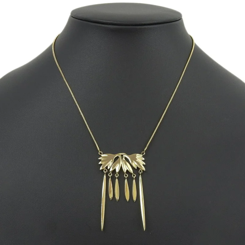 Last Chance To Shop High-End Jewelry At Markdown Prices CHRISTIAN DIOR Vintage Gold Plated Women's Necklace