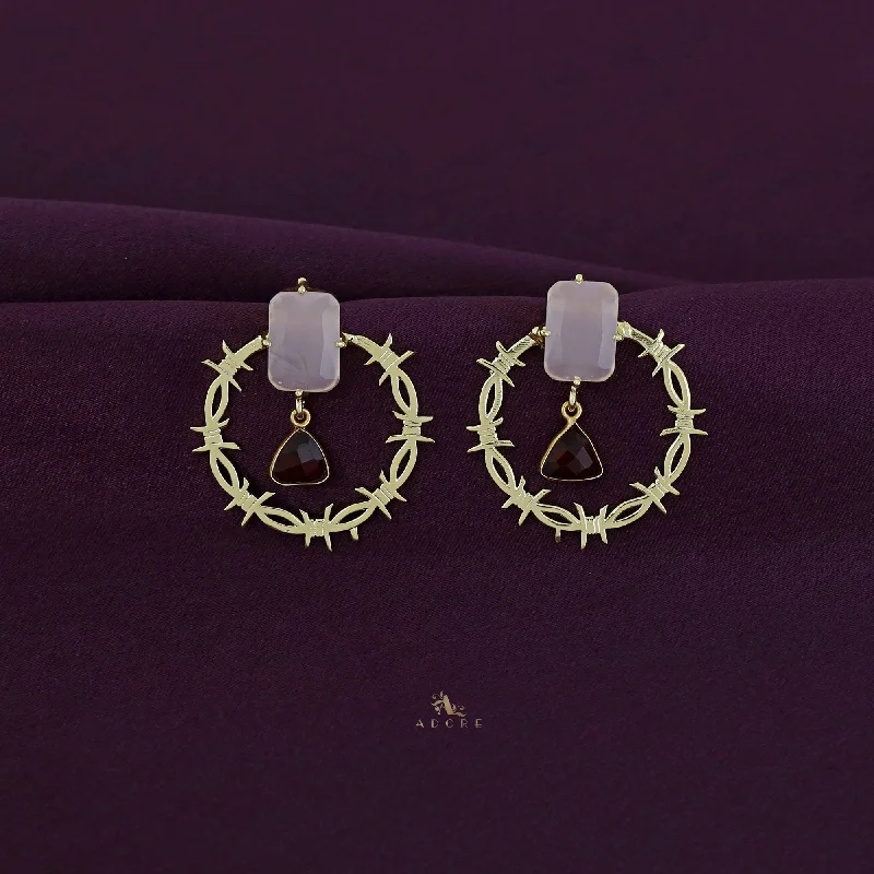 Handcrafted Jewelry Sale – Unique Designs At Low Prices Darana Rectangle Glossy Claw Earring