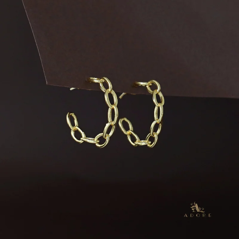 Golden Chain Hoop