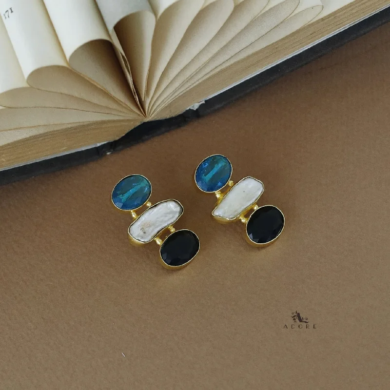 Sky Blue + Black