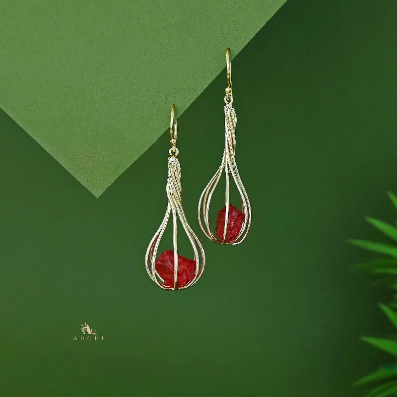 Grab Your Favorite Jewelry At The Lowest Prices Dianella Golden Nest Raw Stone Drop