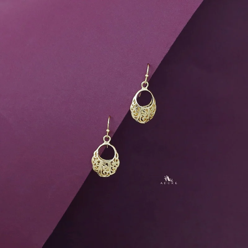 Luxury Jewelry Without The Luxury Price Tag Golden Spike Hollow Nest Drop