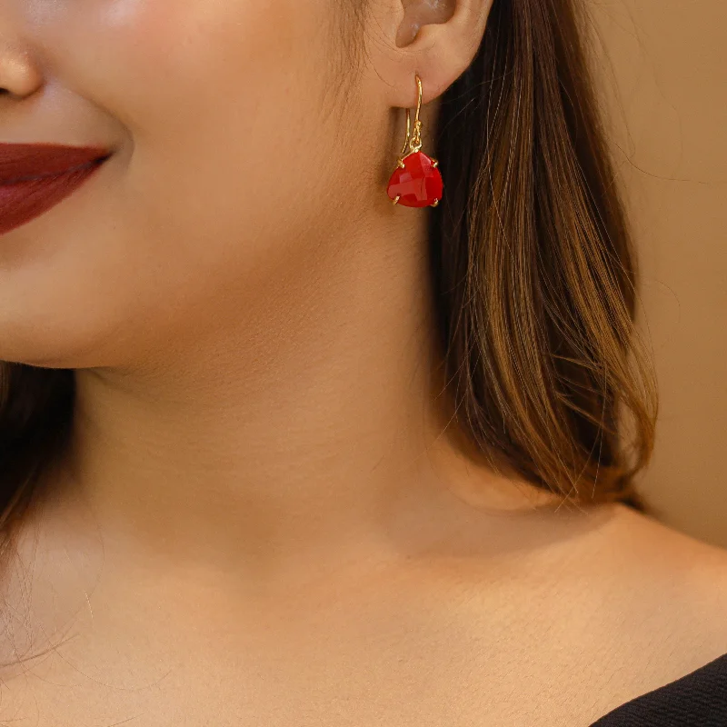 Chic And Stylish Jewelry At Exclusive Prices Lyra Curvy Triangle Claw Drop
