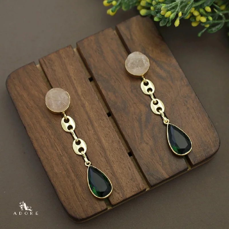 Rose Quartz + Green