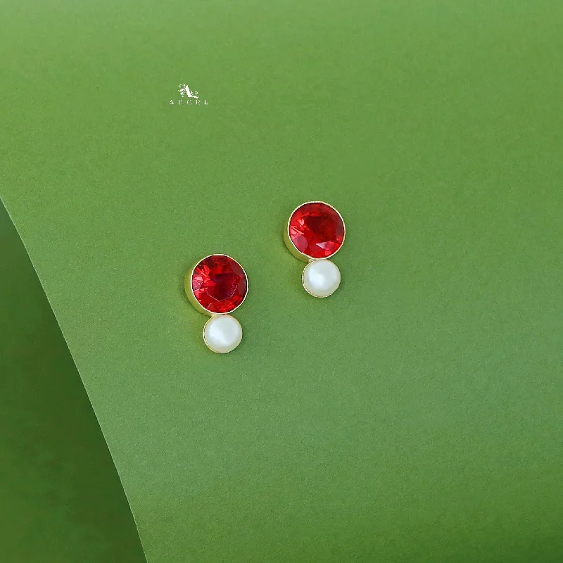 Save On Luxury Jewelry Pieces – Limited-Time Offers Laney Golden Circle Glossy Stone Pearl Earring