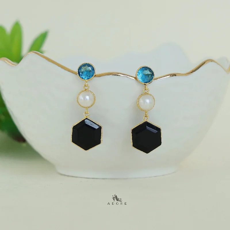 Sky Blue + Black