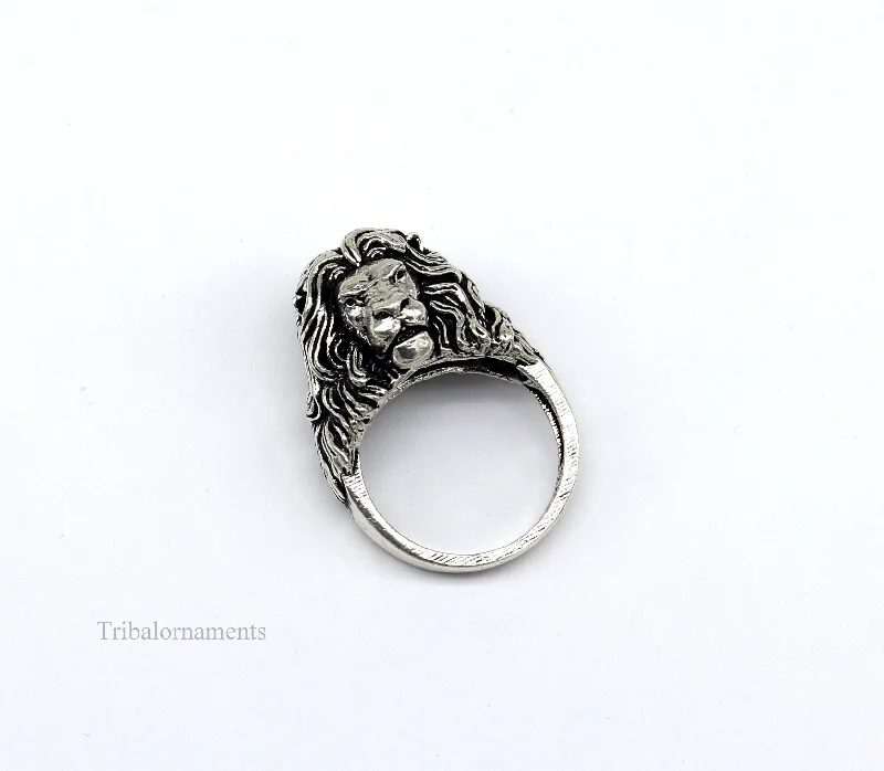 Dazzle In Elegance With Our Biggest Jewelry Sale 925 sterling silver handcrafted forest king lion face ring, best gifting unisex ring, gorgeous vintage antique stylish ring bands ring435 Dazzle In Elegance With Our Biggest Jewelry Sale 925 sterling silver handcrafted forest king lion face ring, best gifting unisex ring, gorgeous vintage antique stylish ring bands ring435