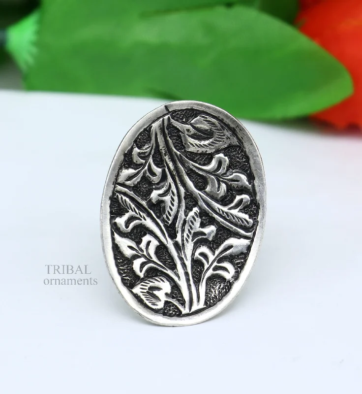 Luxury Meets Affordability – Jewelry Sale Live Now 925 Sterling silver handmade gorgeous flower design chitai work adjustable rings band fabulous tribal temple ring band, charm ring ring489 Luxury Meets Affordability – Jewelry Sale Live Now 925 Sterling silver handmade gorgeous flower design chitai work adjustable rings band fabulous tribal temple ring band, charm ring ring489
