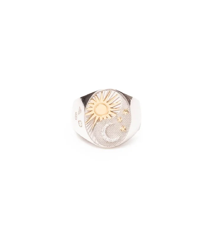 Huge Savings On Timeless Jewelry Collections Balance : Big Daddy Signet Ring White Gold Huge Savings On Timeless Jewelry Collections Balance : Big Daddy Signet Ring White Gold