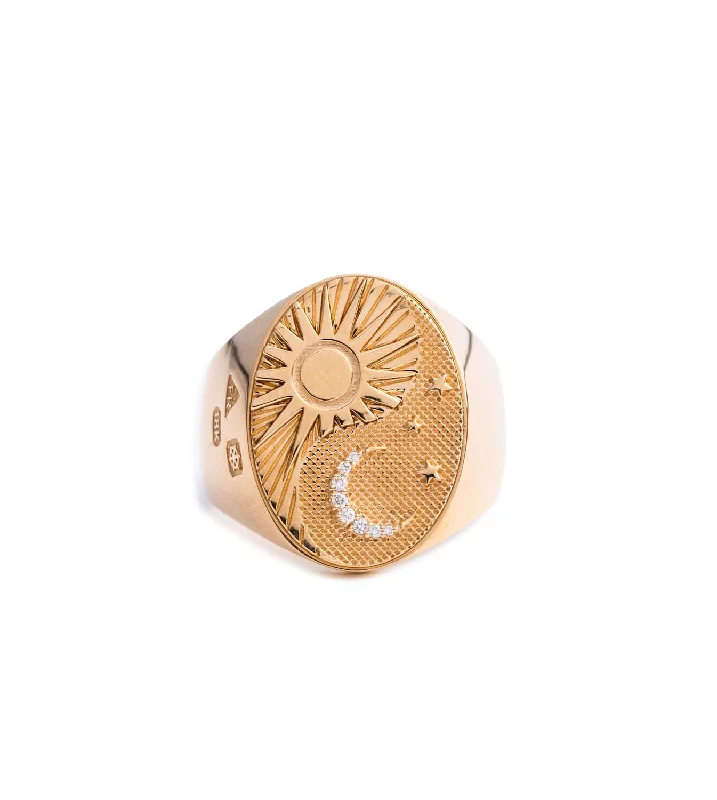 Shop Dazzling Jewelry At The Best Prices Balance : Big Daddy Signet Ring