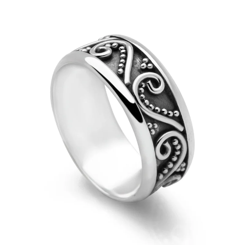 Big Discounts On Elegant Jewelry Collections Bali Stack Ring (Thick)