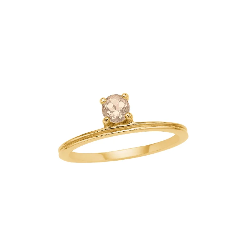 Affordable Glamour – Must-Have Jewelry At Special Rates Unicorn 18K Gold Plated Ring w. Quartz