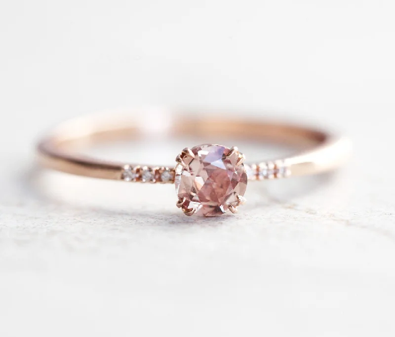 Affordable Elegance – Premium Jewelry At Special Prices Charlene Champagne Sapphire Diamond Ring