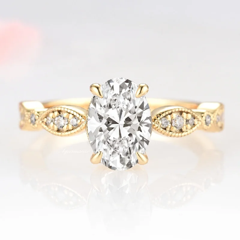 Flash Sale On Exquisite Jewelry – Don't Miss Out Kylie Engagement Ring- 14K Solid Yellow Gold