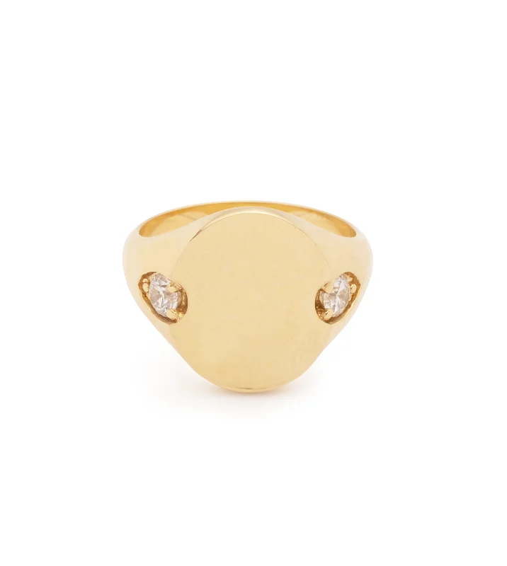 Bestselling Jewelry At Special Promotional Rates Engravable Signet Ring