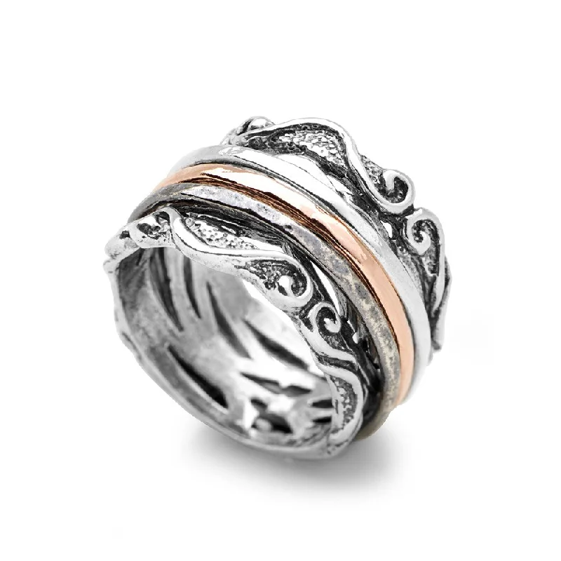 Elegant Jewelry Pieces At Unbelievable Prices Evening Rose Spin Ring