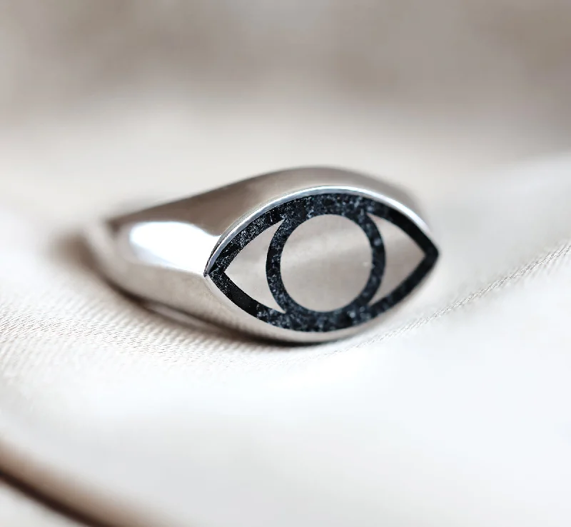 Grab Your Favorite Jewelry At The Lowest Prices All seeing eye black spinel inlay signet ring Grab Your Favorite Jewelry At The Lowest Prices All seeing eye black spinel inlay signet ring
