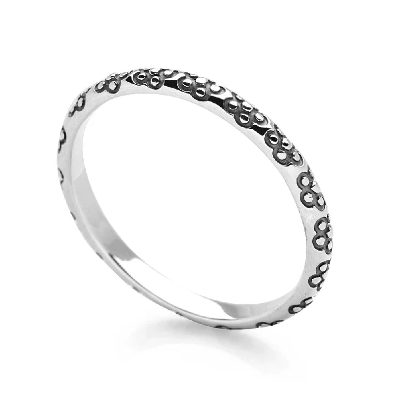 Grab Your Favorite Jewelry At The Lowest Prices Floral Stack Ring
