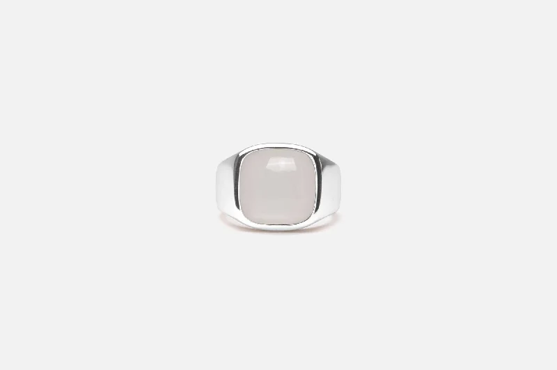 Buy More, Save More On Stunning Jewelry Pieces IX Cushion Moonstone Signet Ring