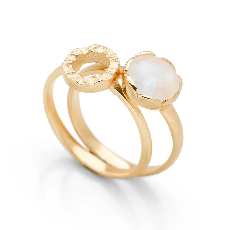 Must-Have Jewelry Pieces At Reduced Prices Havana Rings (Set of 2) Gold Plated K