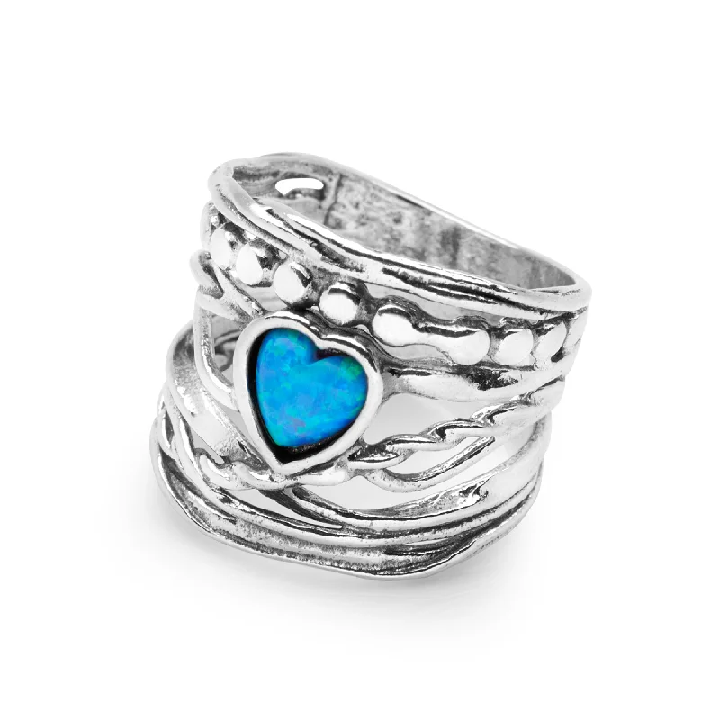 Gorgeous Jewelry, Limited-Time Savings Heart Of Opal Ring