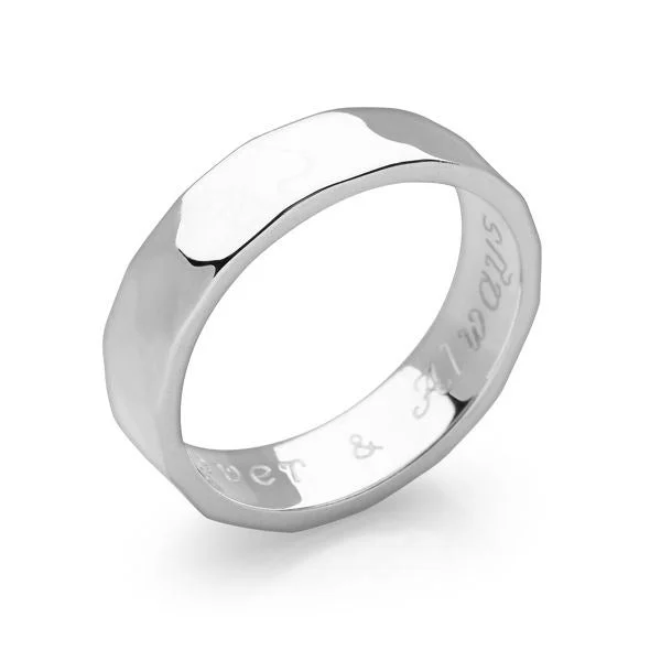 Jewelry Deals That Sparkle – Shop Today Hidden Message Ring (Hammered)