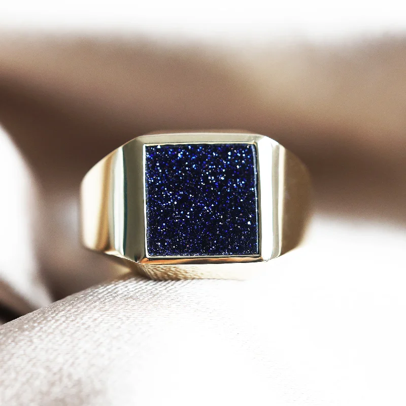 Handcrafted Jewelry Sale – Unique Designs At Low Prices Jazz goldstone signet ring